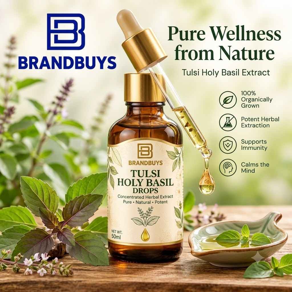 Tulsi Holy Basil Drops